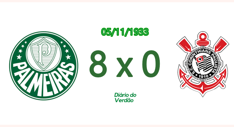 Há 89 anos, Palmeiras fazia 8 a 0 no Corinthians; veja gols recriados ...